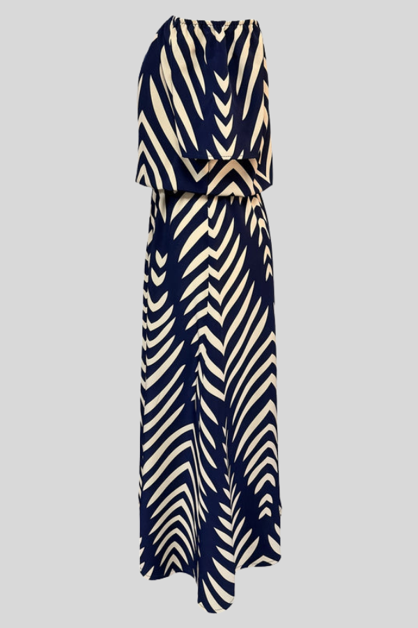 Bohemian Halter Neck Keyhole Maxi Dresses