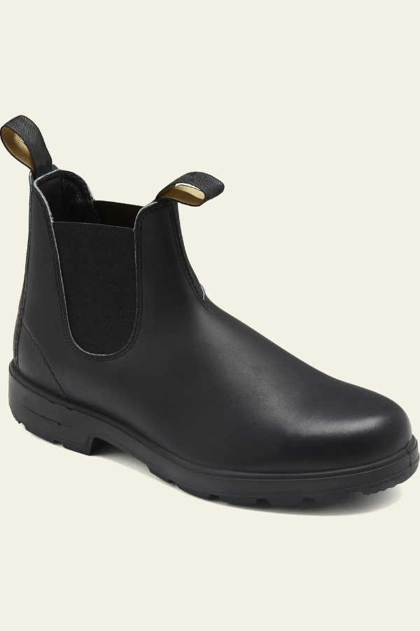 Rugged Leather Chelsea Boots