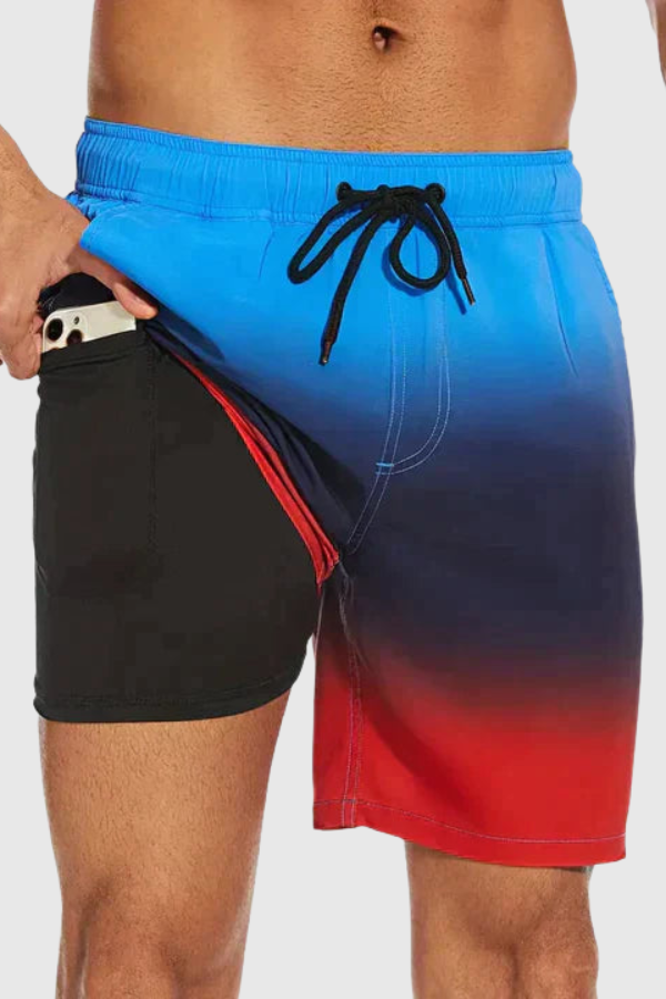 Athletic Compression Lined Swim Shorts