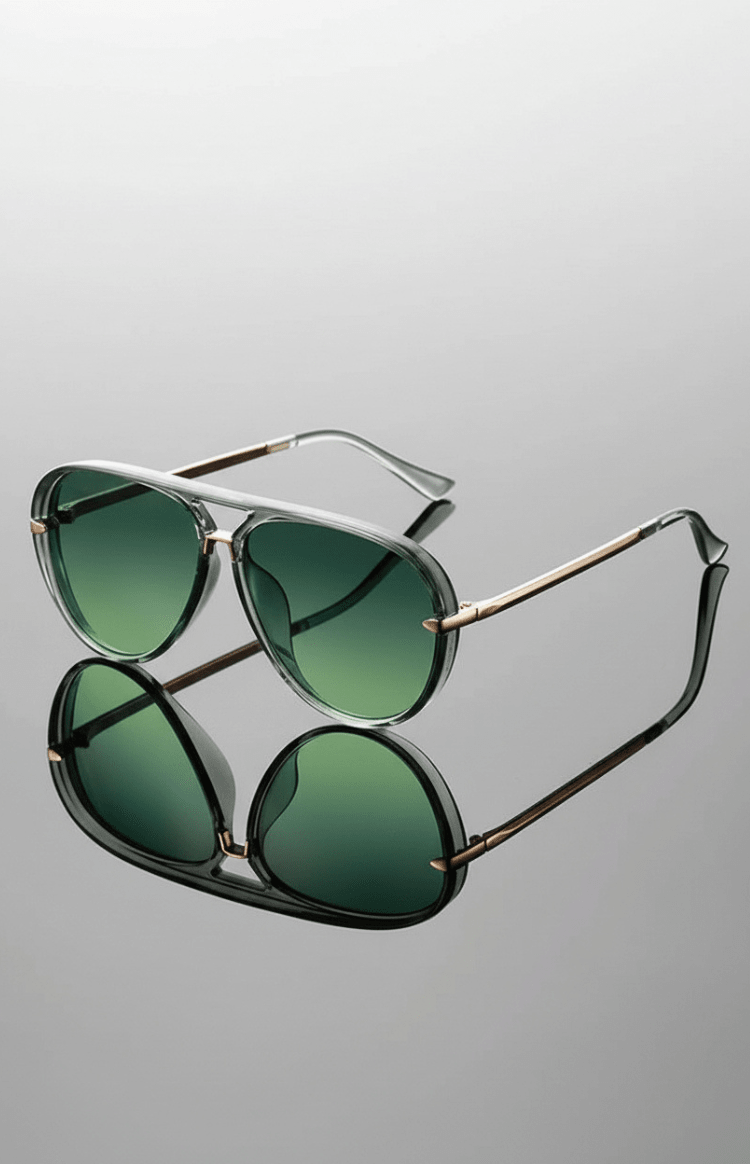 Retro Metal Sunglasses UV400