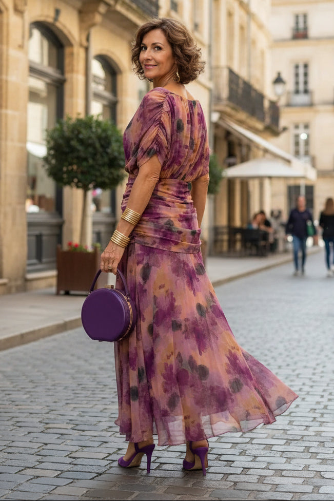 Warm Off Shoulder Midi Dress