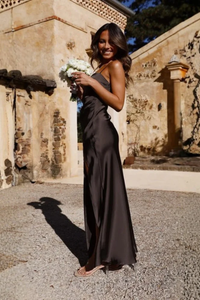 Elegant Slip Midi Dress