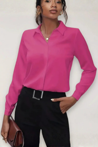 Polished Tailored Blouse