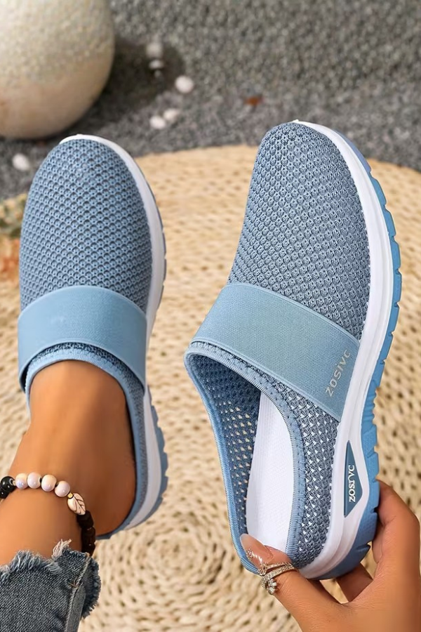 Breathable Lightweight Slip On Nurse Sneakers