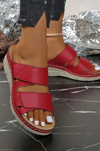Cushion Wedge Comfort Slides