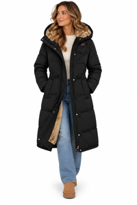 Langer Winterparka