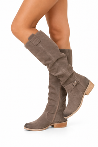 Pleated Shaft Boots