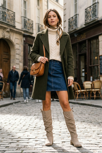 Pleated Shaft Boots