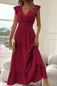 Radiant Chiffon Maxi Dress