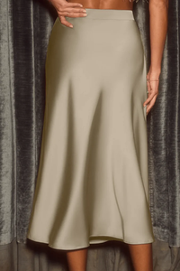 Sleek Flow Midi Skirt