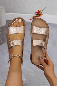 Comfortable Cushion Slide Sandals