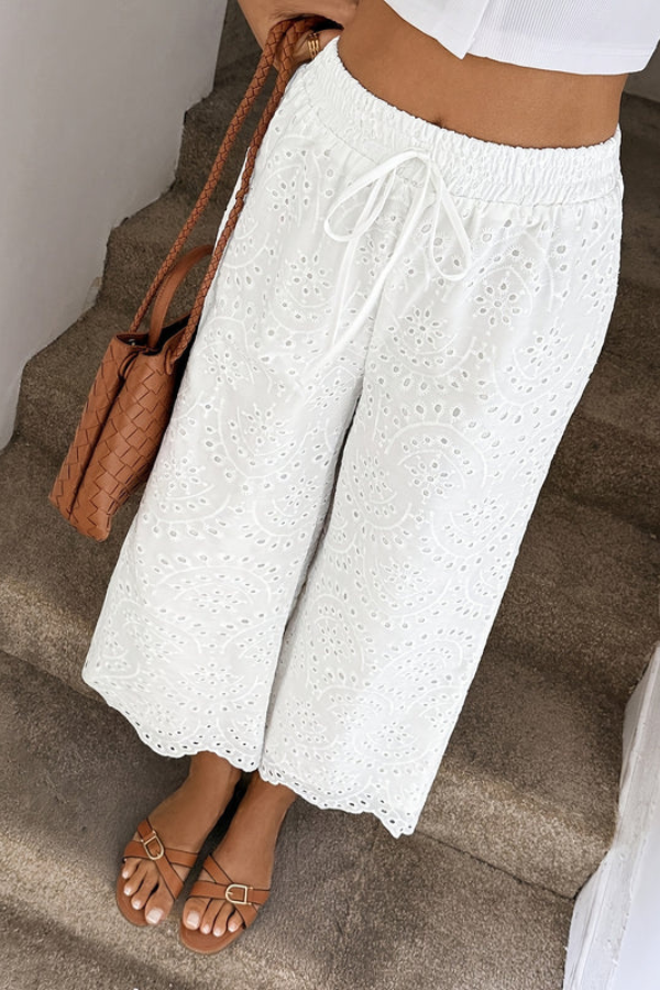 Bohemian Cropped Summer Pants Vacation