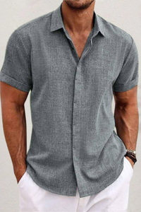 Relaxed Short Sleeve Summer Shirt