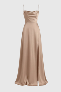 Elegant Side Slit Maxi Dress