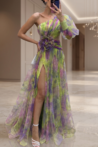 Graceful Allure Evening Maxi Dress