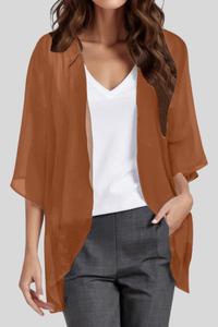 Lightweight Open Front Cover Up