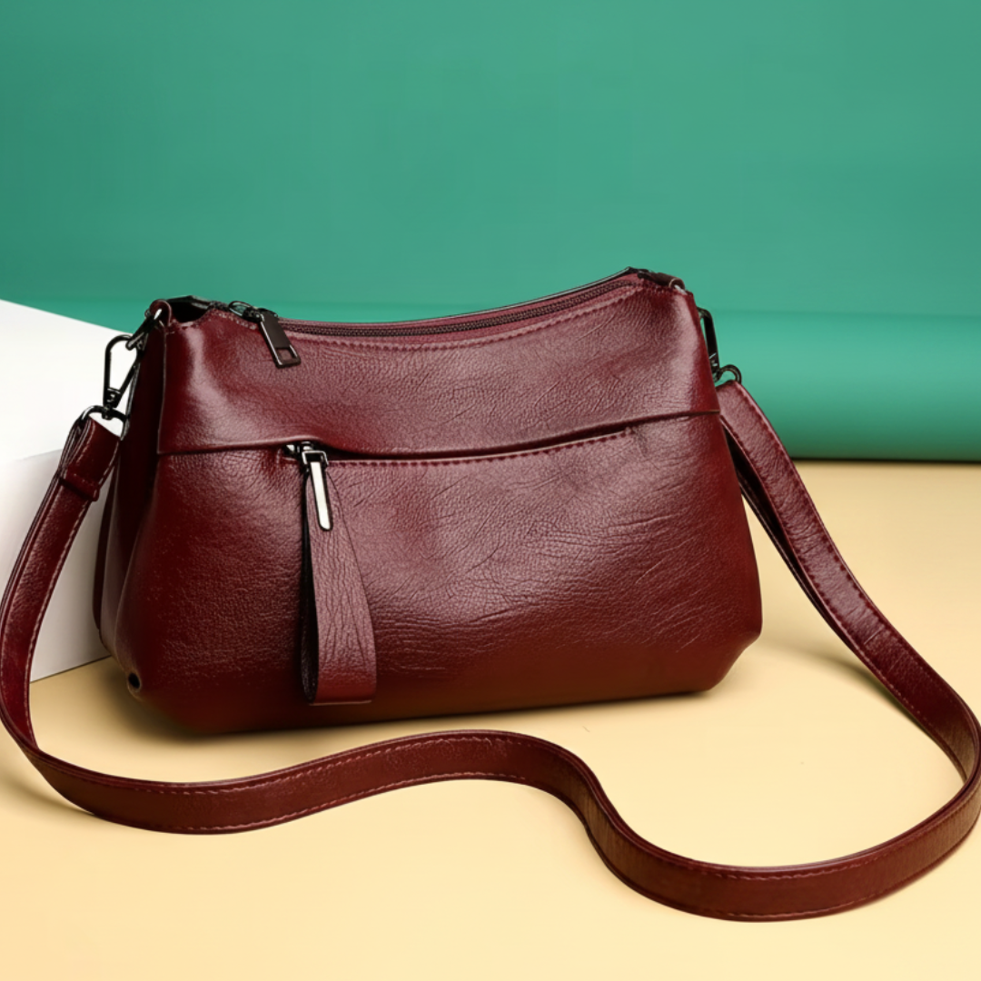 Zip-Up Handbag for Effortless Everyday Carrying