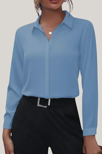 Polished Tailored Blouse