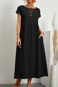 Relaxed A Line Pocket Dress