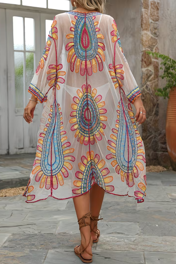 Bohemian Kimono Cover Up