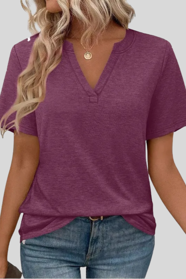 Essential V Neck Summer Top