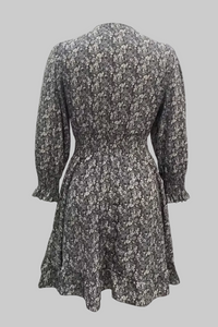 Bohemian Floral Dress