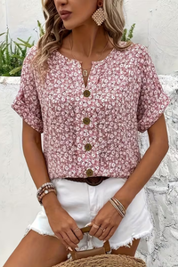 Breezy Floral Blouse