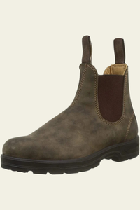 Rugged Leather Chelsea Boots