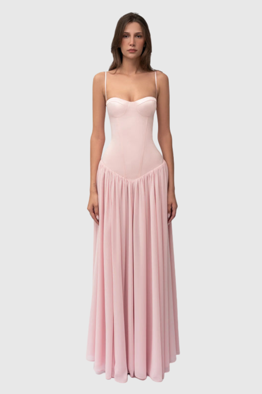 Elegant Flowing Maxi Style Dress