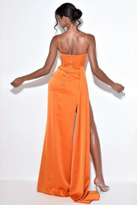 Asymmetric Maxi Dress