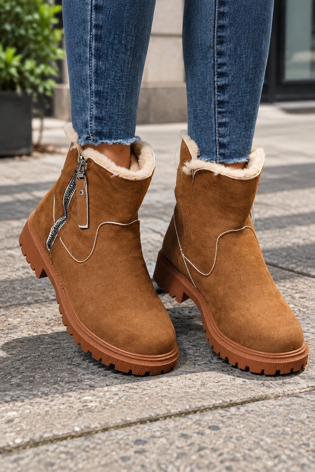 Platform Ankle Boots