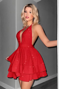 Bold Mini Dress Off Shoulder
