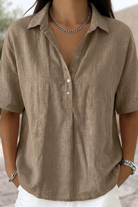 Timeless Grace Button Blouse
