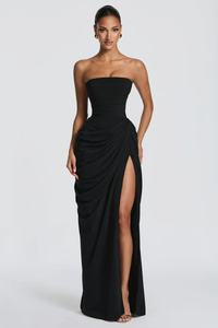 Elegant Flowing Maxi Occasion Dress