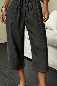 Relaxed Cropped Summer Pants Elegant