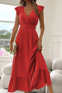 Radiant Chiffon Maxi Dress