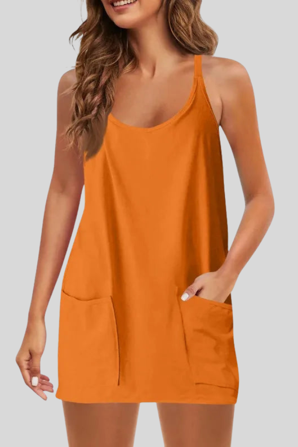 Active Pocket Tennis Mini Dress