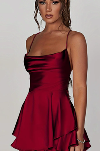 Backless Halter Neck Dress