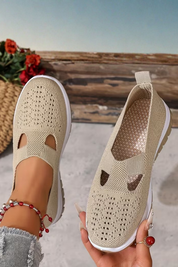 Lightweight Breathable Slip On Casual Sneakers