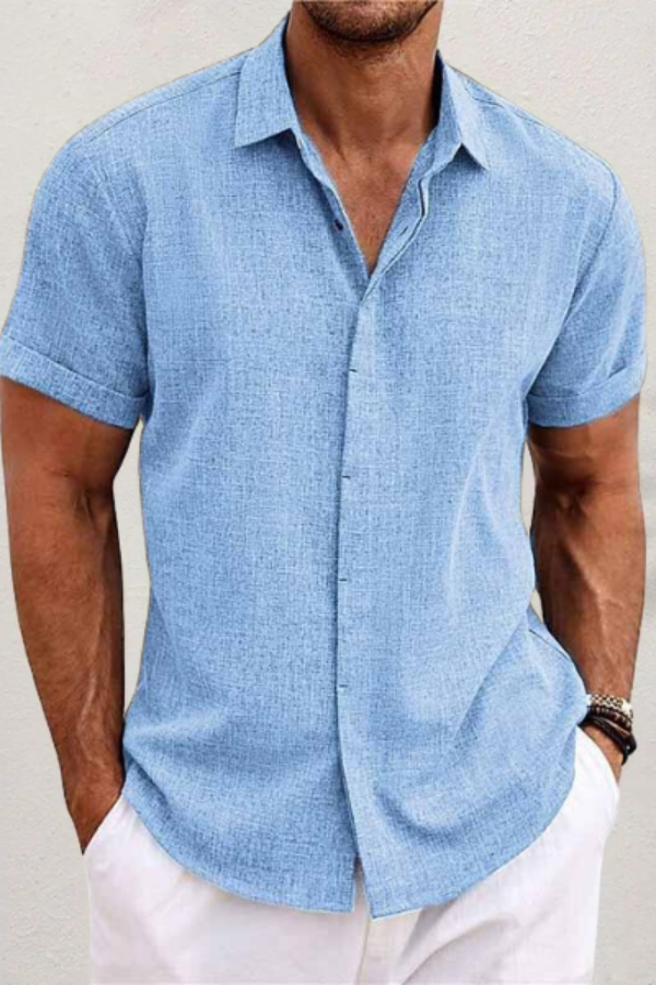 Relaxed Short Sleeve Summer Shirt