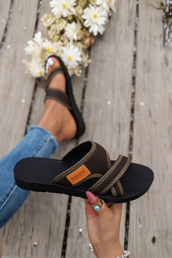 Breathable Mesh Sport Style Slip On Sandals