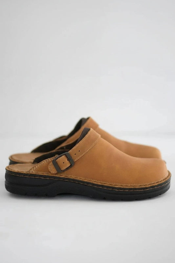 Orthopedic Leather Clogs