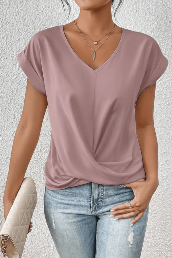 Casual Cotton Crew Neck T-Shirt