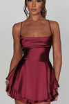 Backless Halter Neck Dress