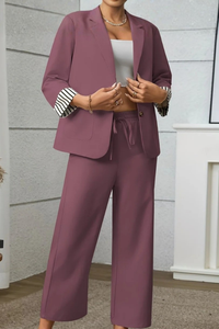 Tailored Pantsuit Set