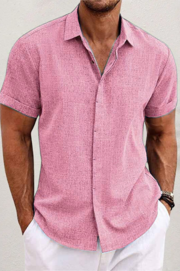 Relaxed Short Sleeve Summer Shirt
