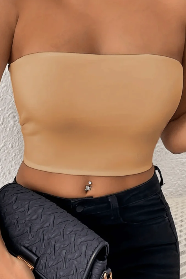 Contoured Bandeau Tube Top