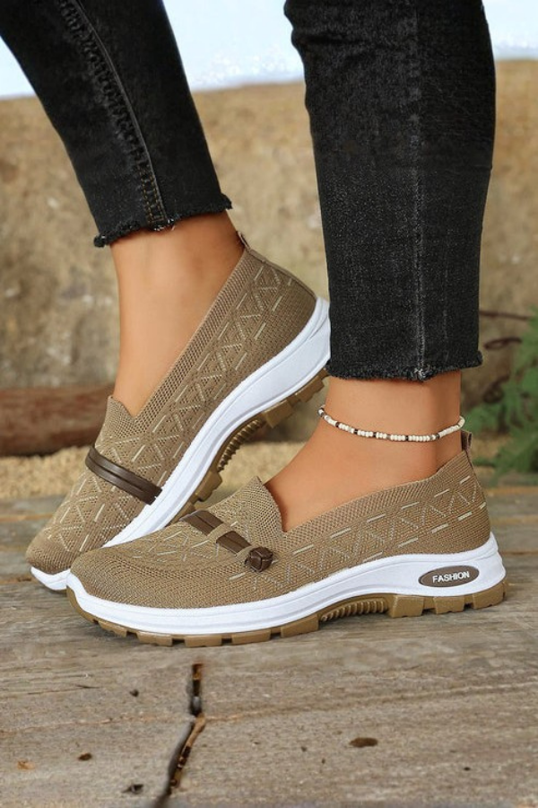 Breathable Arch Support Slip On Sneakers