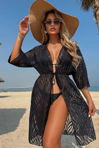 Chic Jacquard Midi Dress