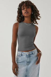 High Neck Everyday Crop Top